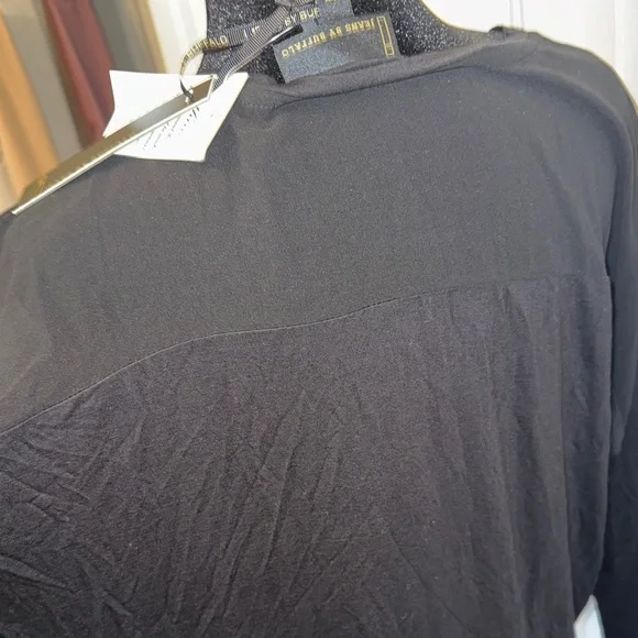 i jeans by Buffalo Black and Gold Studded Blouse - Picture 9 of 13